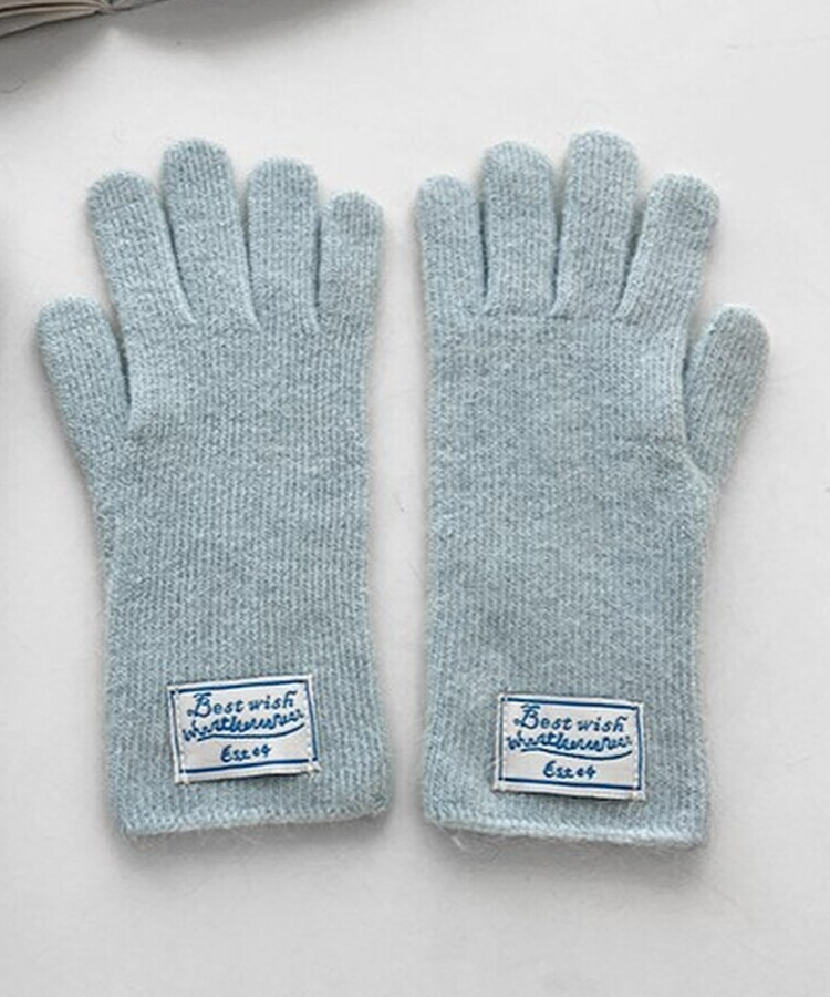 アンゴラニット手袋