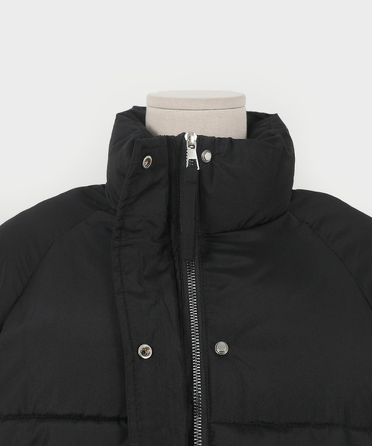 래글런하이넥패딩