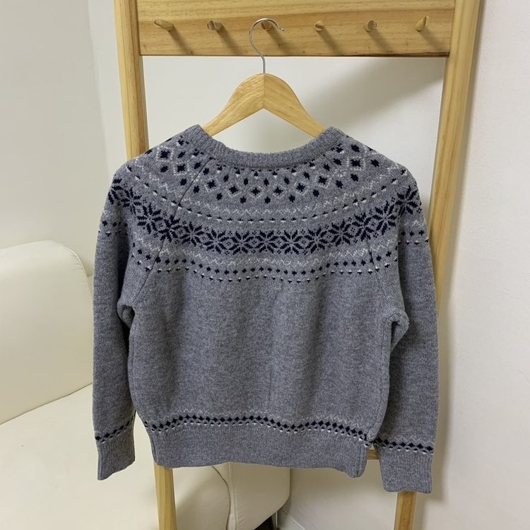 ノルディックラウンドウールニット(5color)