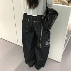 スエードメリージェーンシューズ BLACK