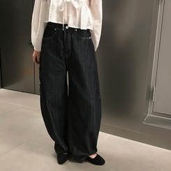 スエードメリージェーンシューズ BLACK