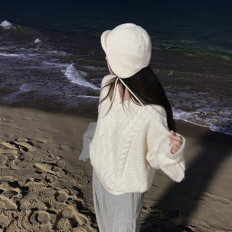 ベアハグキャップバラクラバニット IVORY