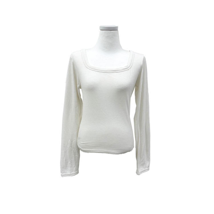 【起毛】スクエアインナー長袖Tシャツ(5color)