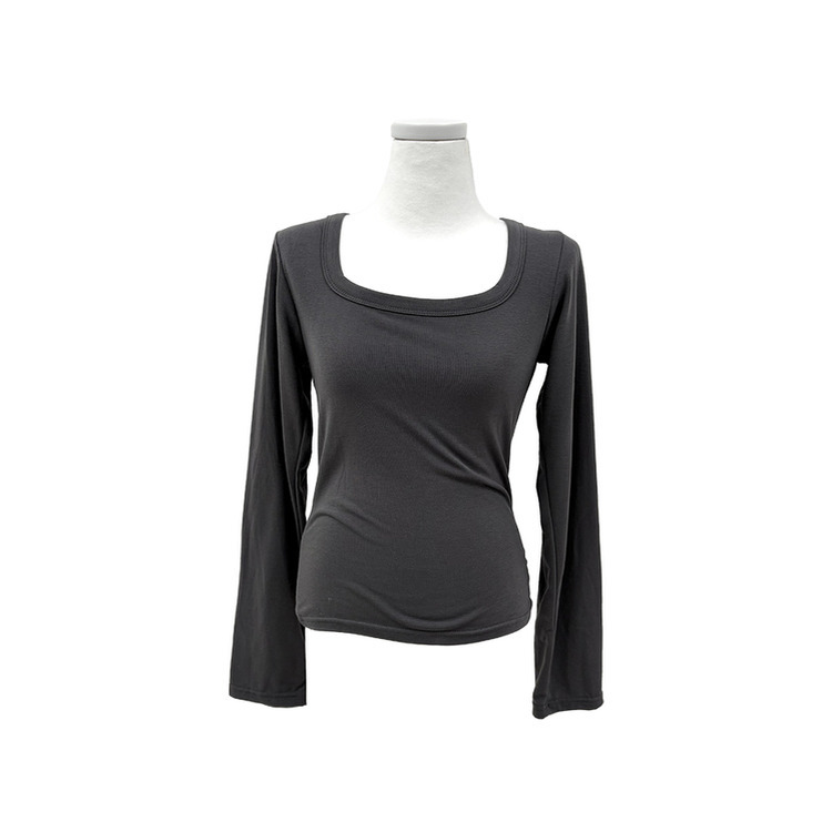 【起毛】スクエアインナー長袖Tシャツ(5color)