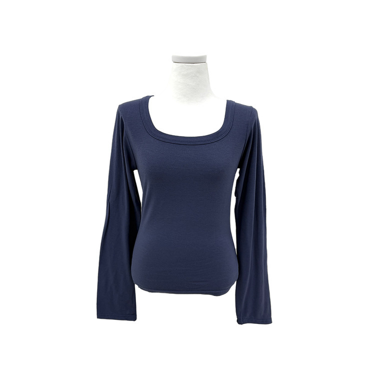 【起毛】スクエアインナー長袖Tシャツ(5color)