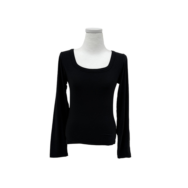 【起毛】スクエアインナー長袖Tシャツ(5color)