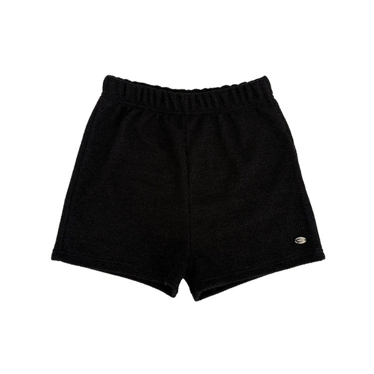 ペンダントハイウエストニットショートパンツ