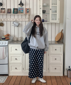 レースアップスニーカー IVORY