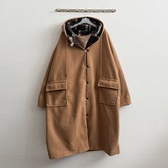 厚手メルティシーポケットフードコート