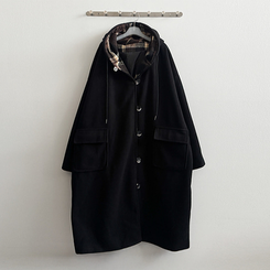 厚手メルティシーポケットフードコート