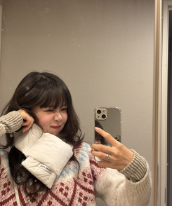 ダウンマフラー WHITE