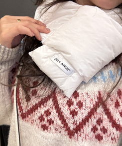 ダウンマフラー WHITE