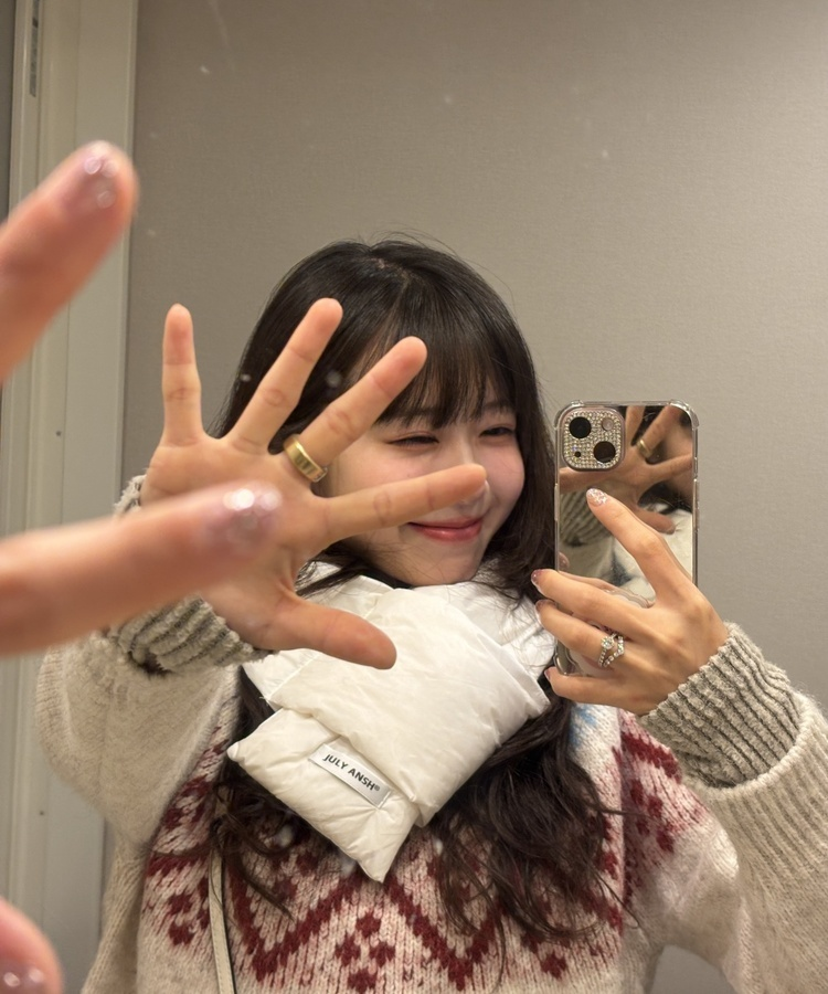 ダウンマフラー WHITE