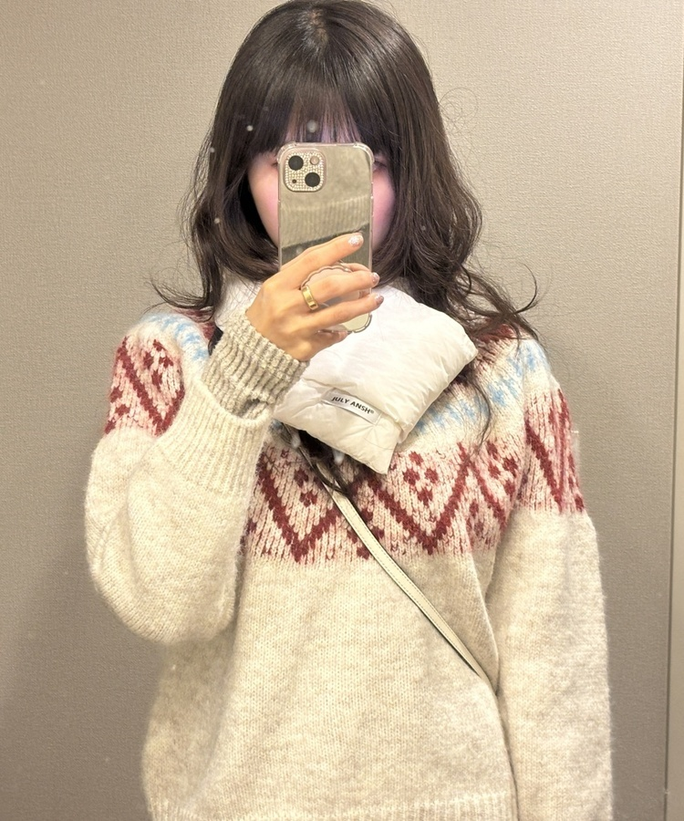 ダウンマフラー WHITE