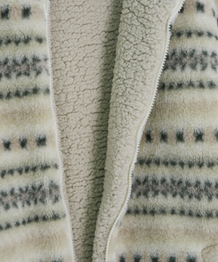 ノルディックジップアップフリース