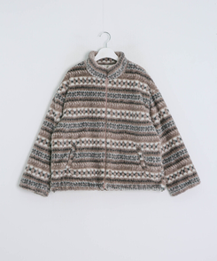 ノルディックジップアップフリース