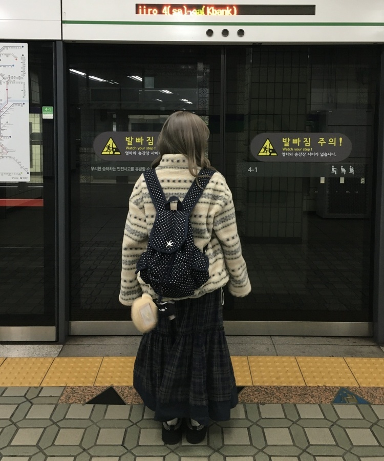 ノルディックジップアップフリース BEIGE