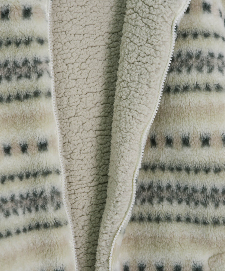 ノルディックジップアップフリース