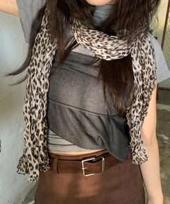 プロジェクトスカーフビスチェ CHARCOAL