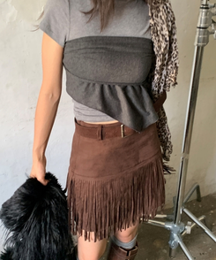 プロジェクトスカーフビスチェ CHARCOAL