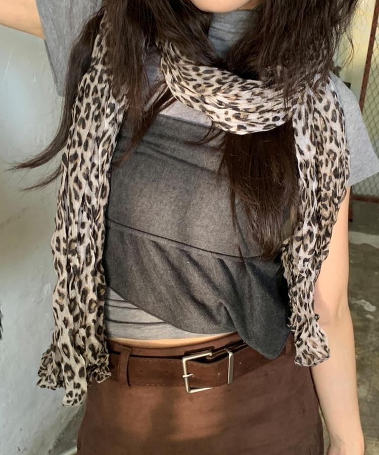 プロジェクトスカーフビスチェ CHARCOAL