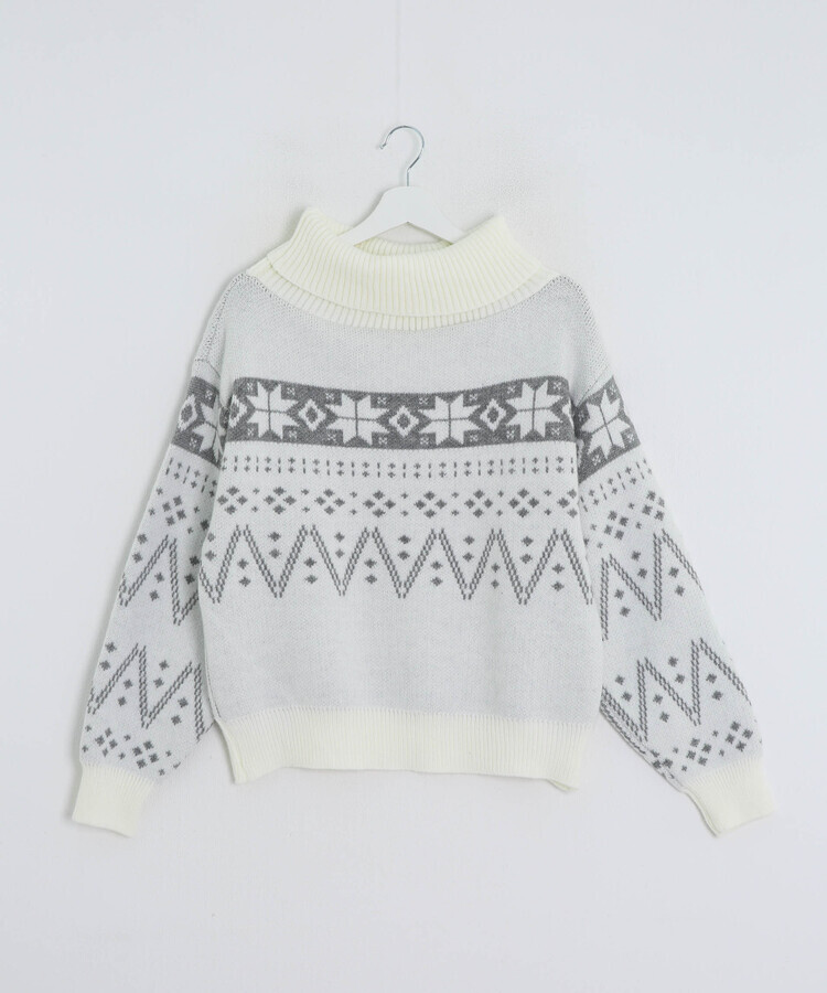 눈꽃 벌룬 오프숄더 티