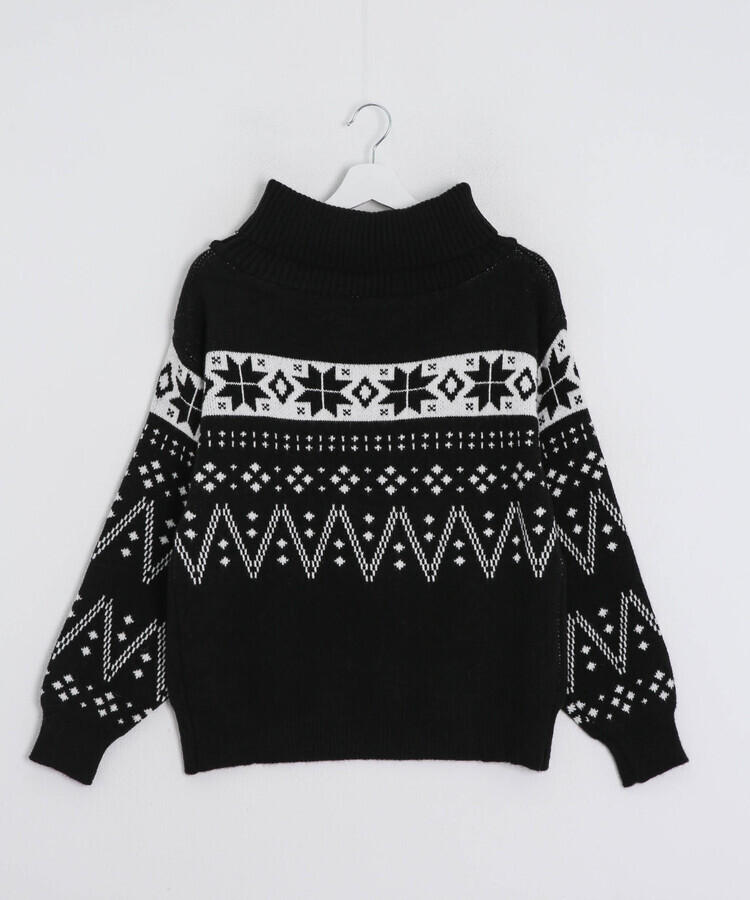 눈꽃 벌룬 오프숄더 티