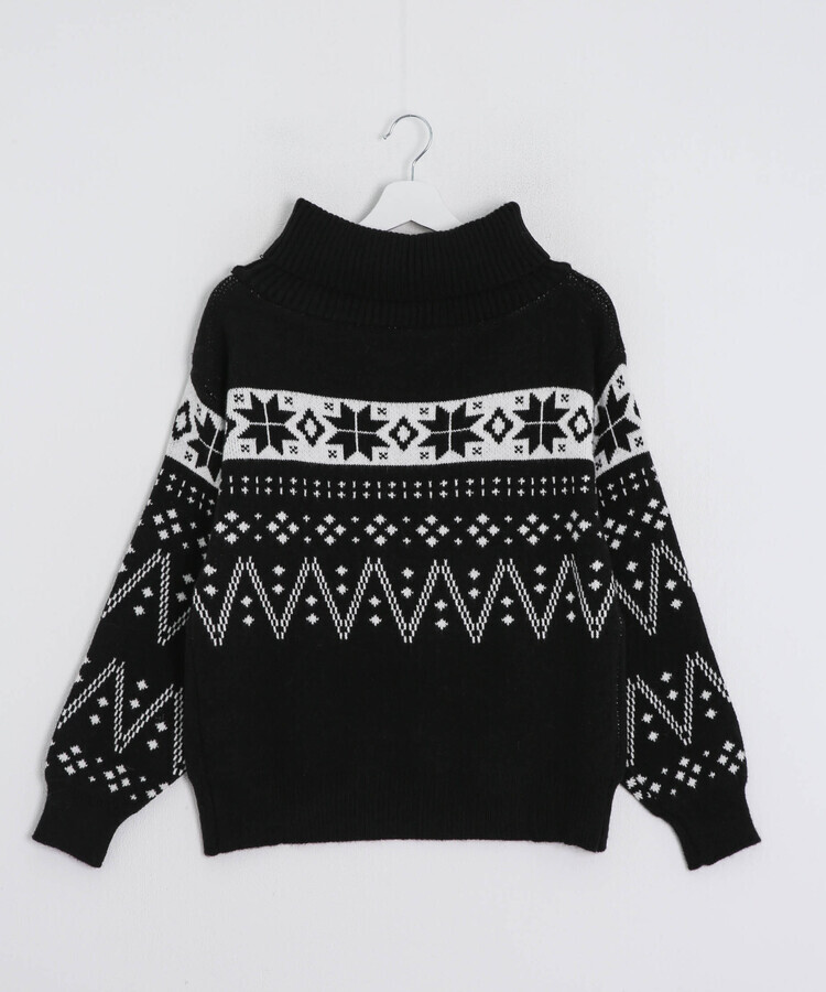 눈꽃 벌룬 오프숄더 티