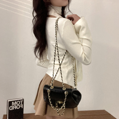 [연말룩강추/허얇골넓!] 아펠 러플 머플러 set 트임 골지 니트 아이보리