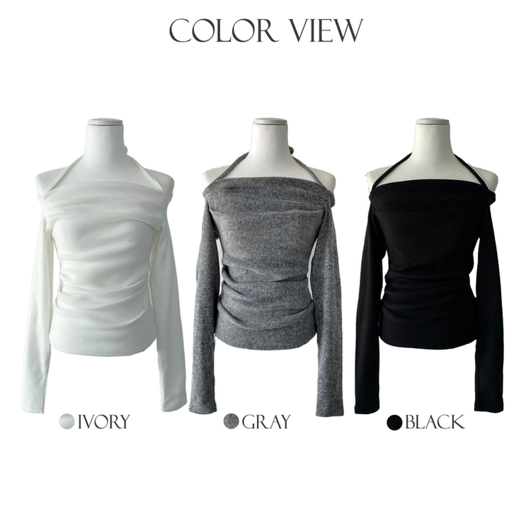 ホルタースクエアシャーリング長袖Tシャツ