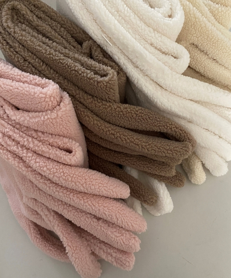 ボアロングフリースマフラー(7color)