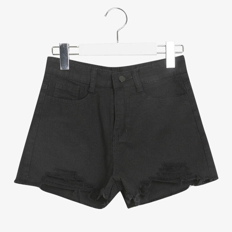 컷오프 하의 캐주얼 반바지