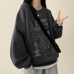 【起毛】クルートレーナー CHARCOAL