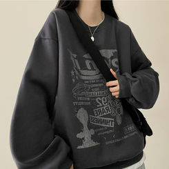 【起毛】クルートレーナー CHARCOAL