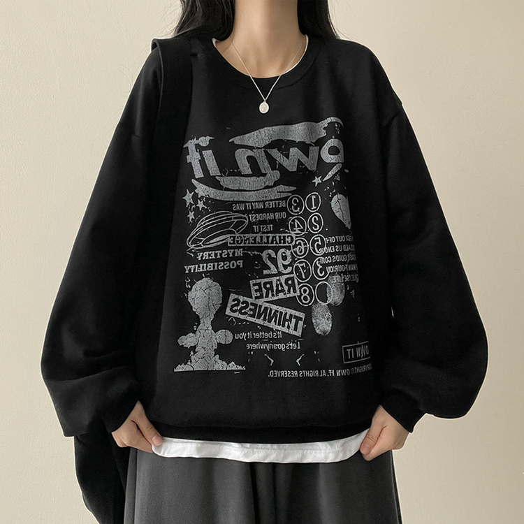 【起毛】クルートレーナー BLACK