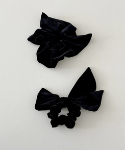 ルベットリボンスクランチ