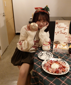 リボンノルディックニット IVORY