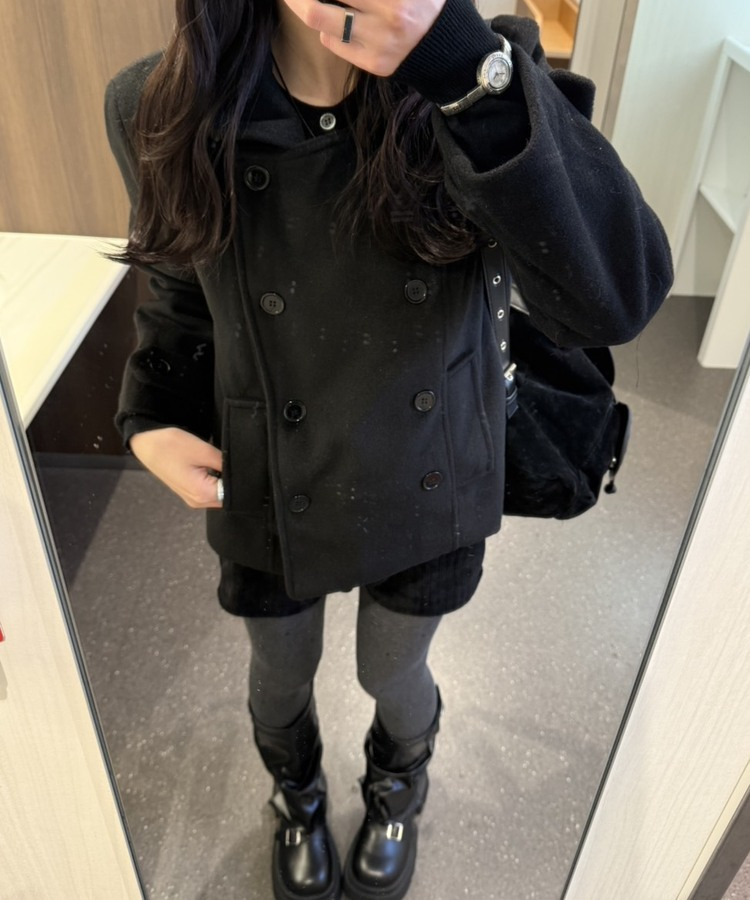 ドットタイツ GRAY