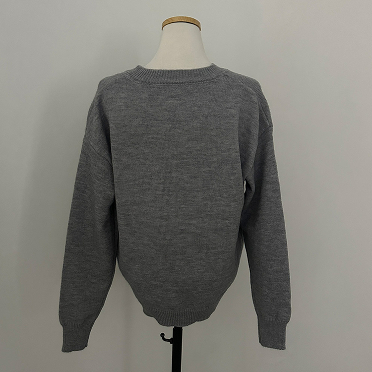 체리베리 라운드넥 루즈핏 니트