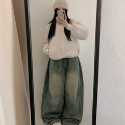 トリングポケットショートダウン IVORY