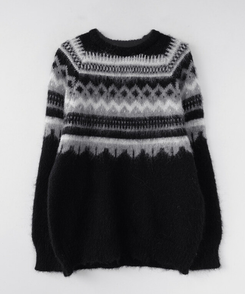 ベーシックノルディックニット