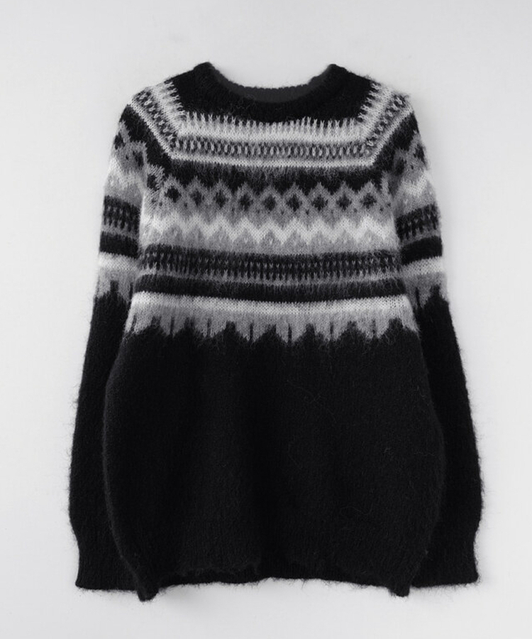 ベーシックノルディックニット