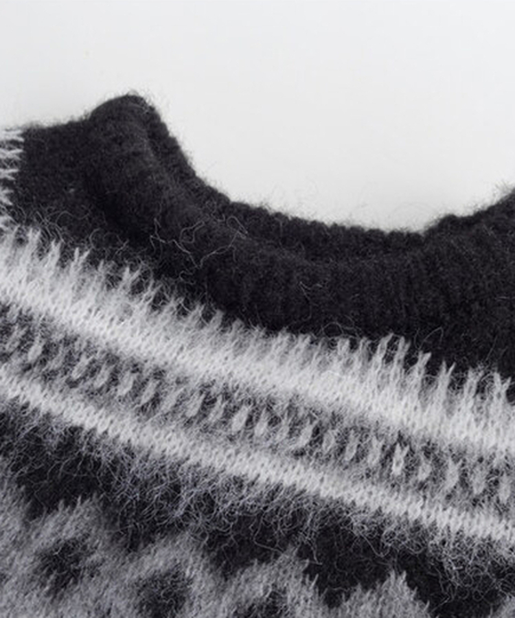 ベーシックノルディックニット