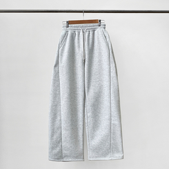 【起毛】ヒーティングサイドピンタックトレーニングパンツ