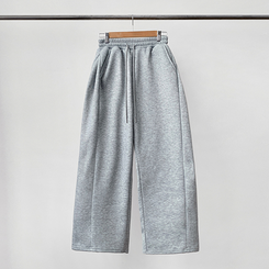 【起毛】ヒーティングサイドピンタックトレーニングパンツ