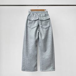 【起毛】ヒーティングサイドピンタックトレーニングパンツ