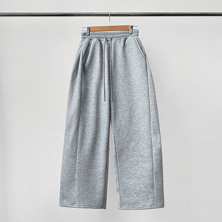 【起毛】ヒーティングサイドピンタックトレーニングパンツ