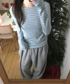 ヘイソーブル長袖Ｔシャツ SKY BLUE