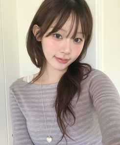 ヘイソーブル長袖Ｔシャツ LAVENDER