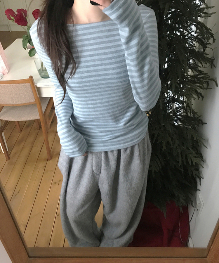 ヘイソーブル長袖Ｔシャツ SKY BLUE